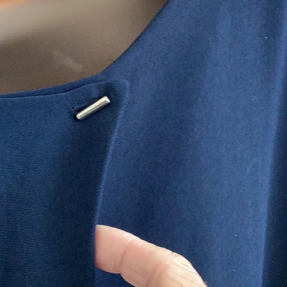 Mango Navy Dress Size 10 - Picture 10 of 16